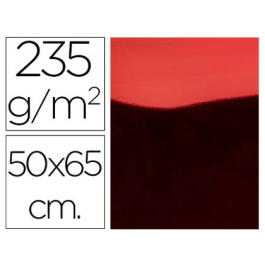 Liderpapel Cartulina 50x65 cm 235g/m2 Metalizada Rojo Manualidades Cartelería Precio: 12.79000008. SKU: B1FBBSD8D6