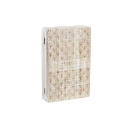 DKD Home Decor Guardallaves Boho de MDF, Tono Natural. Dimensiones: 30 cm de Alto x 20 cm de Ancho x 5.2 cm de Profundidad