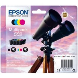Epson C132 V64010 Multipack Tinta 502 Negro Cian Magenta Amarillo Ink Precio: 54.49999962. SKU: S0225980