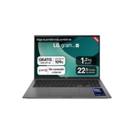 LG 16ZD90T Portátil Gram Ultraligero 16" WQXGA IPS Intel Core Ultra 7 255H AI, 16GB RAM, 1TB SSD, FreeDOS Negro