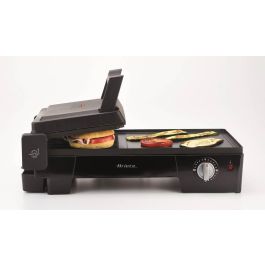 Ariete 1916 Multi Grill Eléctrico 3 en 1, Plancha y Parrilla con Placas Antiadherentes