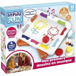 Infini Fun AAAAL87443 Mis Primeros Dibujos en Música, Juego Educativo Interactivo para Niños con 4 Modos de Juego