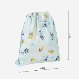 Cerdá Saquito Estampado Bluey para Niños 27 x 33 cm – Ideal para Guardería o Juguetes