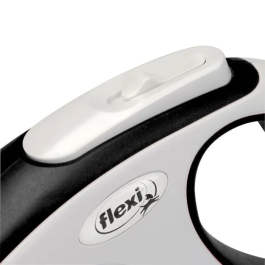 Flexi Correa New Comfort M Cinta 5M Negro para Perros