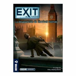Devir Juego de Mesa Exit: La Desaparición de Sherlock Holmes - Juego de Escape Cooperativo, 12+ Años