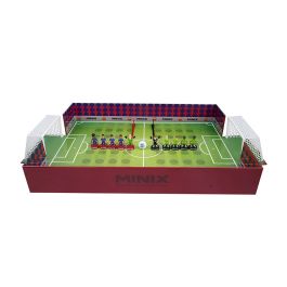 Eleven Force Mn17409 Juego de Mesa Fútbol Minix FC Barcelona con Porterías y Jugadores para Niños +3 Años