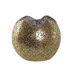Portavela Oriental DKD Home Decor Dorado 13.5 x 11.5 x 13.5 cm Precio: 8.68999978. SKU: B12R5E9H97