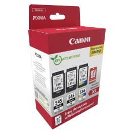 Canon PG-545XL/CL-546XL 8286B015 Multipack Tinta XL Negro/Color (2xBK/Color) Cartuchos Originales