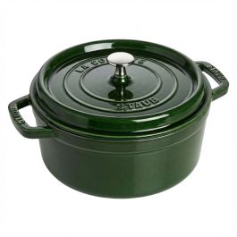 Staub La Cocotte Redonda 24cm Verde Albahaca, Hierro Fundido Precio: 230.89000022. SKU: B12RDKEH4R