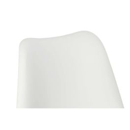 Silla Chic DKD Home Decor Blanco Dorado 57 x 73 x 63 cm Silla Chic DKD Home Decor Blanco Dorado 57 x 73 x 63 cm