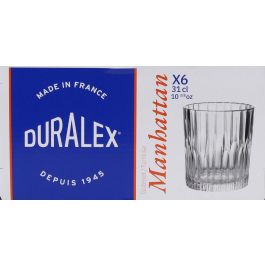 Duralex Set 6 Vasos Transparente "Manhattan" 31 cl (8 Cajas)