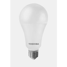 Toshiba Bombilla LED A70 E27 15W Luz Cálida 3000K - Bola Clásica