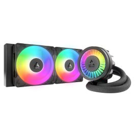 ARCTIC Liquid Freezer III Pro 240 A-RGB - Kit de Refrigeración Líquida AIO de 240 mm, Ventiladores de 120 mm, Negro/Blanco, Compatible con LGA 1851/1700 y AM4/AM5