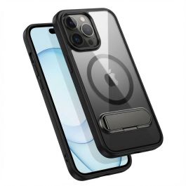 GUAN GA-MAGCS-IP24-BLS69BLK Funda de Vidrio Templado 10H con Soporte para Apple iPhone 16 Pro Max, Transparente/Negro Precio: 24.4783. SKU: B15TB4E3QK