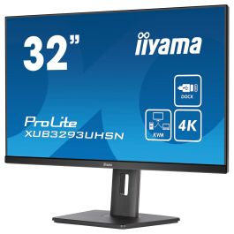 iiyama Monitor XUB3293UHSN-B5 32" 4K UHD IPS 3840x2160 4ms USB-C HDMI DisplayPort Negro