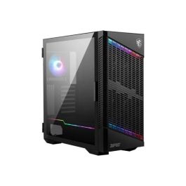 MSI MPG VELOX 100P AIRFLOW Carcasa Midi Tower Negro - 306-7G18P25-809 - Compatible con ATX, Ventiladores 120/140/240/280/360 mm, HDD/SSD 2.5/3.5"