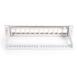 Digitus Patchpanel 12-Port Modular Gris Montaje en Bastidor 1U
