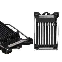 Cortador de Acero Negro Kinvara 12.5x5x22 cm - PP, SS430, SS304 (12 Unidades) Cortador de Acero Negro Kinvara 12.5x5x22 cm - PP, SS430, SS304 (12 Unidades)