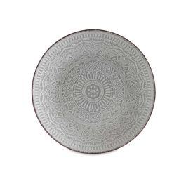 Plato Relieve Llano Gris 27Cm Vessia (24 Unidades) Plato Relieve Llano Gris 27Cm Vessia (24 Unidades)
