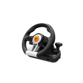 KROM Krom K-Wheel Volante y Pedales Gaming PC/PS3/PS4/Xbox One - 33cm, 180°, Vibración, 12 Botones, Palanca de Cambios, Sistema de Ventosas Precio: 84.89000025. SKU: S0222547