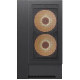 COUGAR OmnyX Torre Midi PC Gaming ARGB Negra - Compatible ATX, micro ATX, Mini-ITX con ventana lateral