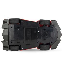 CARRERA Coche Radio Control Team Dark Shadow, Escala 1:18, Con Luces LED, Tecnología Radio 2.4 GHz, Edad +6 Años