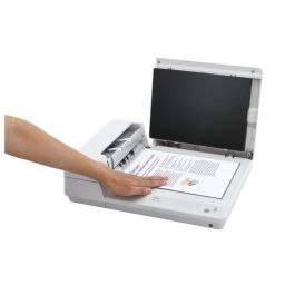 RICOH -FUJITSU Escaner SP-1425, Escaner de Oficina LED USB 2.0 con ADF/plano, Duplex, A4, 25 ppm/50 ipm.