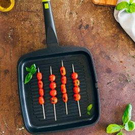 Sartén Asadora BRA FOODIE 28X28 Acero Inoxidable Aluminio Ø 28 cm