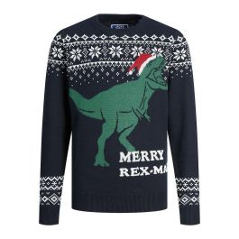 Jersey Unisex Jack & Jones T REX Azul marino Precio: 28.49999999. SKU: S2022798