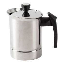 Cafetera moods sg-3593 de acero inoxidable 6 tazas