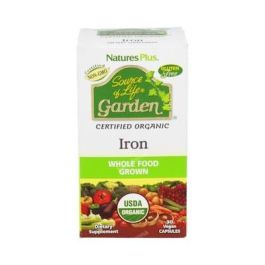 NATURES PLUS Garden Source Of Life Iron Hierro 30 Cápsulas. Suplemento Vegano para Formación Glóbulos Rojos e Inmunidad Precio: 28.7899997. SKU: B1EHBGD99Q
