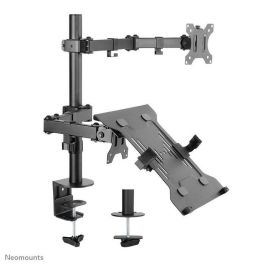 Neomounts Full Motion Desk Mount (Clamp And Grommet) For 10-32" Monitor Screen And Laptop, Height Adjustable - Black Neomounts Full Motion Desk Mount (Clamp And Grommet) For 10-32" Monitor Screen And Laptop, Height Adjustable - Black