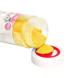 Liderpapel Purpurina Fantasia Color Metalico Amarillo Pastel Bote 250 gr