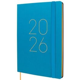 Finocam Fa5-148x210 mm Svv Agenda Flexi Lisa 2026 Tapa Blanda Azul DIN A5 con Goma y Cinta Punto Precio: 9.5000004. SKU: B1DJPY8KXV