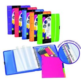 Carpebloc Carchivo Dune Xxl Pp Ribete Fº 4 An.Mixtas 35Mm Con Rec. 120 Hj. Cuadric.4X4 Violeta (Set de 2) Precio: 46.49999992. SKU: B12RATRJGK