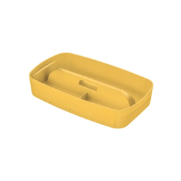 Leitz Bandeja Organizadora Cosy con Asa Color Amarillo 307x56x181 mm Resistente y Portátil Precio: 15.68999982. SKU: B19YLQBYSL