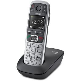 Gigaset E560 Teléfono DECT Inalámbrico Altavoz Identificador de Llamadas Manos Libres Negro Plata Precio: 106.50000009. SKU: B15FL36ZPJ