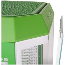 Thermaltake The Tower 600 Light-year Green Midi Tower PC – Caja gaming ATX/micro ATX/Mini-ITX Verde con vidrio templado