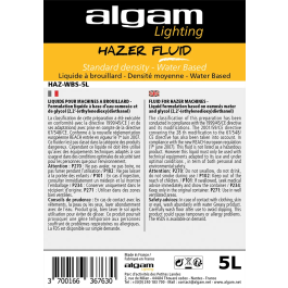 Algamlight Líquido de Niebla Densidad Media a Base de Agua - 5Lts