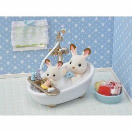 Sylvanian Families 5286 Baño Set con todo lo necesario para amueblar el baño