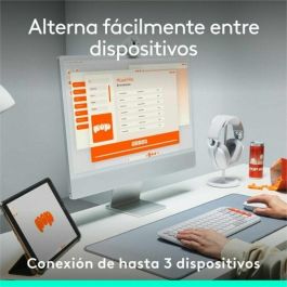 Teclado Logitech 920-013069 Blanco Naranja