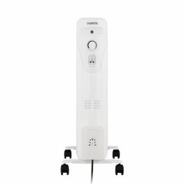 Oceanic OCEABH2000W2 Radiador de Aceite Eléctrico 2000W para Baño, 3 Potencias, 9 Elementos, Móvil, Blanco