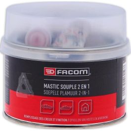 FACOM Masilla de poliéster suave 2 en 1 - Nivelación, relleno de huecos, golpes ligeros - Con endurecedor - 500 g Precio: 27.69000058. SKU: B1KCNWEAME