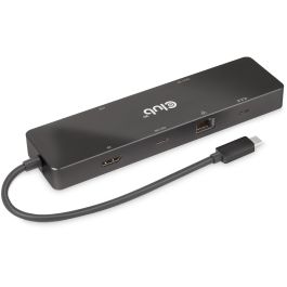 Club3D USB-C 6in1-HUB >HDMI/2xUSB-C/2xUSB/LAN 8K30Hz PD100W Hub USB-C portátil con HDMI 4K60Hz, 2xUSB 3.2, 2xUSB-C y Ethernet Gigabit, carga PD 100W Precio: 116.78999981. SKU: B13NNNGHM3