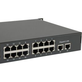Level One FGP-3400W630 Switch 34x FE 2xGE 19" 630W 32xPoE