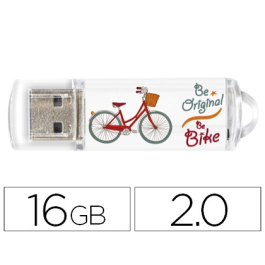 Techonetech BE BIKE Memoria USB Flash Drive 16 GB 2.0 Precio: 6.50000021. SKU: B1F7Y2EN3Z