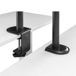 AISENS - SOPORTE DE MESA GIRATORIO E INCLINABLE PARA PORTATIL Y MONITOR/TV 9KG DE 17-32, NEGRO