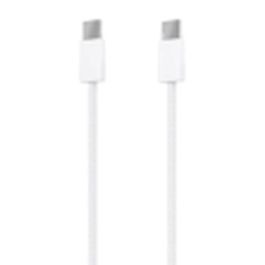 AISENS - CABLE USB 2.0 3A 60W APPLE, TIPO USB-C/M-USB-C/M, BLANCO, 2.0M