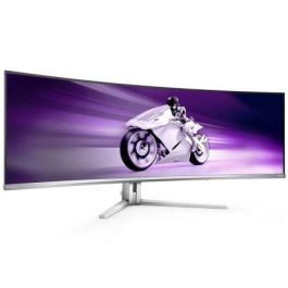 Philips Evnia 8000 49M2C8900L Monitor Gaming Ultrapanorámico Curvo 49" Dual QHD 0.03ms 144Hz QD-OLED HDR TrueBlack 400 DTS Sound Blanco
