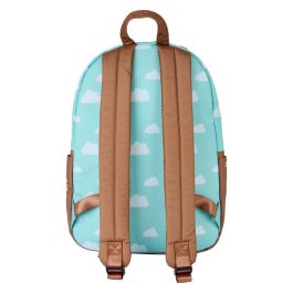 Loungefly Mochila grande nylon Disney Pixar UP 43cm - 29x13x43cm con detalles estampados y apliques, correas ajustables